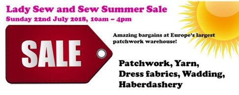 Lady Sew & Sew July Sale