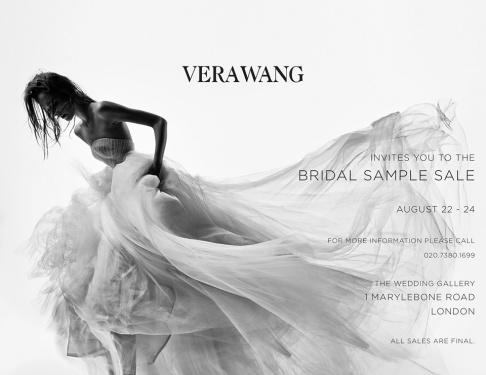 Vera Wang Sample Sale