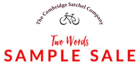 The Cambridge Satchel Company: Sample Sale