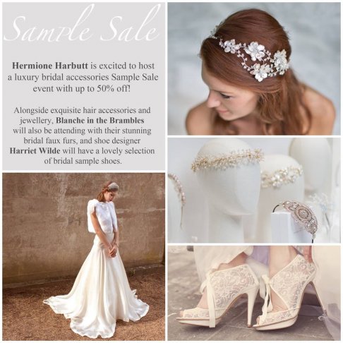 Hermione Harbutt Bridal Accessories Sample Sale 