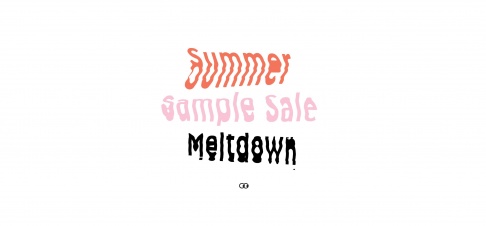Lazy Oaf Summer Sample Sale Meltdown
