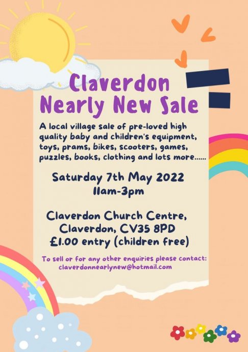 Claverdon Nearly New Sale