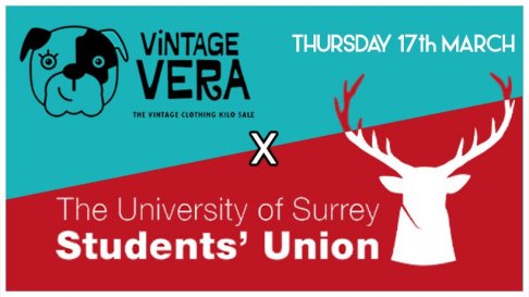 University of Surrey SU Vintage KILO Sale - 17th March