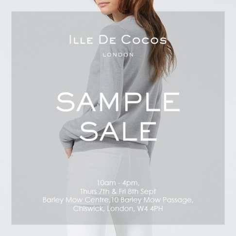 Ille De Cocos Sample Sale