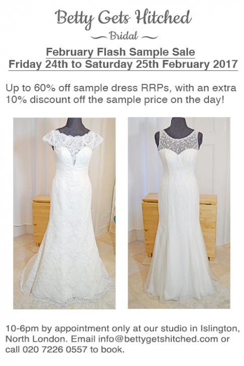 February Flash Sample Sale 2017