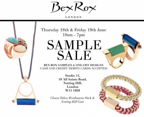 Bex Rox sample sale