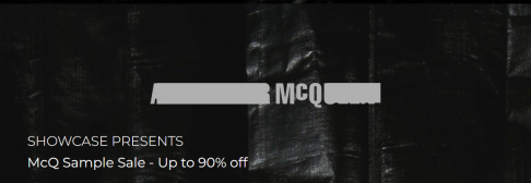 McQ Sample Sale