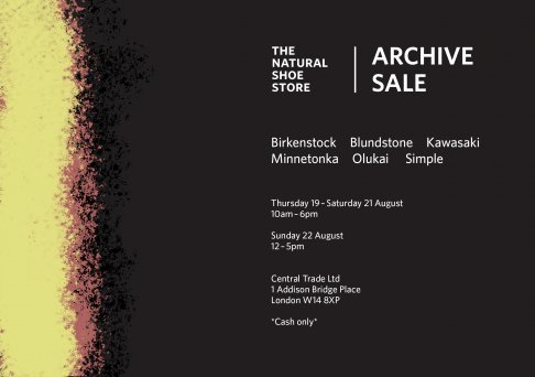 The Natural Shoe Store Archive Sale
