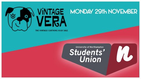 University of Northampton Vintage Vera KILO SALE - 29th November