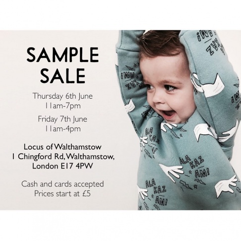 Tobias and the Bear Sample Sale