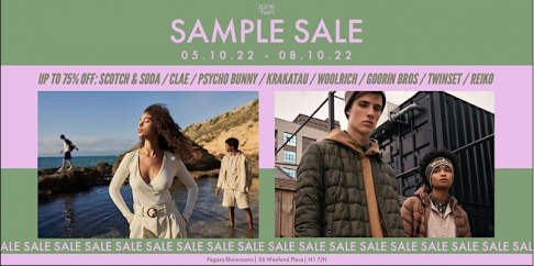 Zone Two Sample Sale