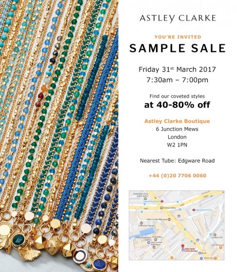 Astley Clarke Sample Sale