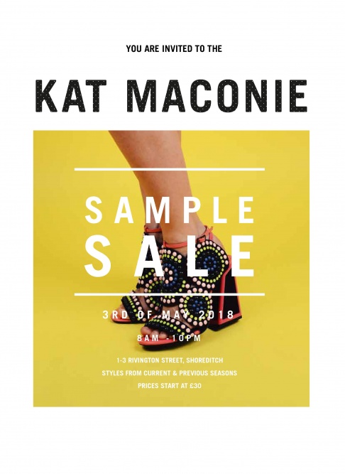 Kat Maconie Sample Sale
