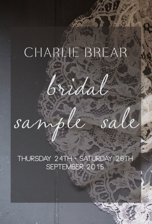 Charlie Brear Bridal sample sale