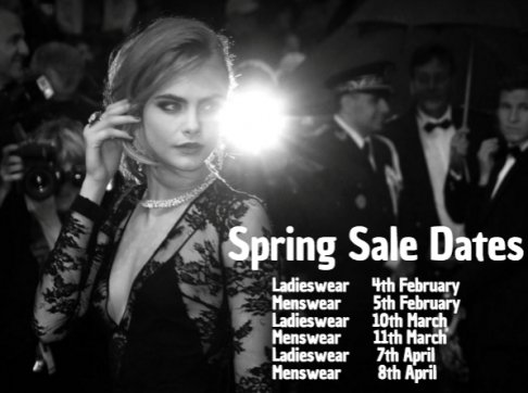 The one and only designer sale (spring 2016)