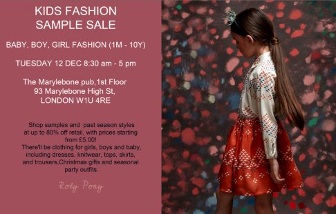 KIDS DESIGNER SAMPLE SALE