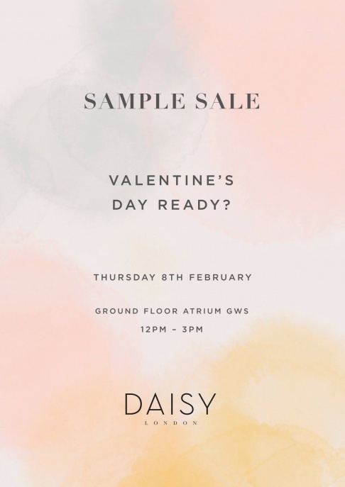Daisy Jewellery Sample Sale