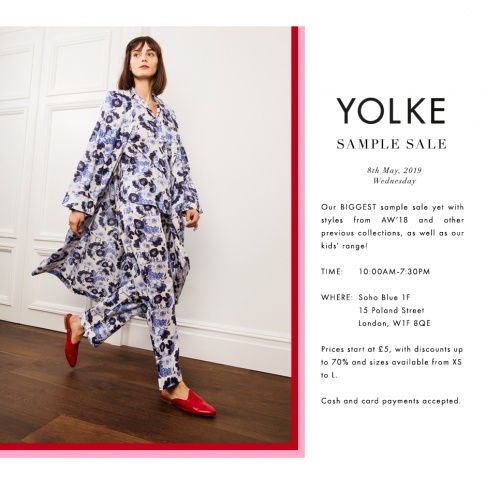 YOLKE Sample Sale