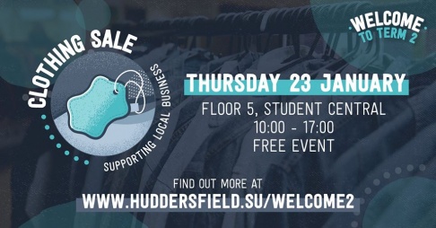 Huddersfield Students' Union Discount Clothing Sale