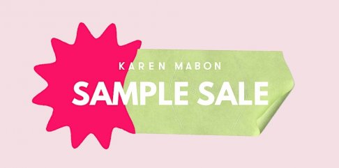 Karen Mabon Sample Sale