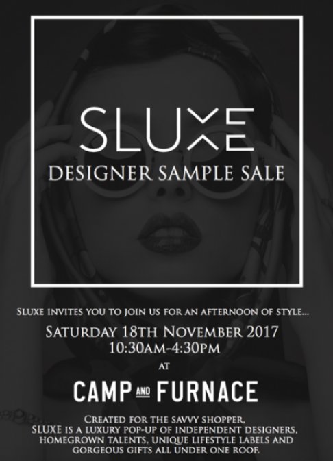 SLUXE Designer Sample Sale