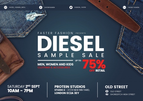 Diesel sample sale 