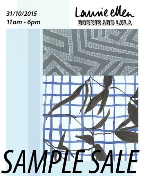 Laurie Ellen and Bobbie and Lola sample sale
