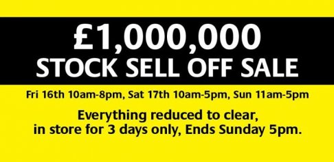 Stock sale Evans of High Wycombe