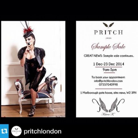 Pritch London sample sale