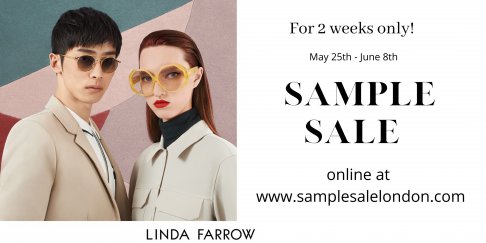 Linda Farrow Exclusive Sample Sale. 