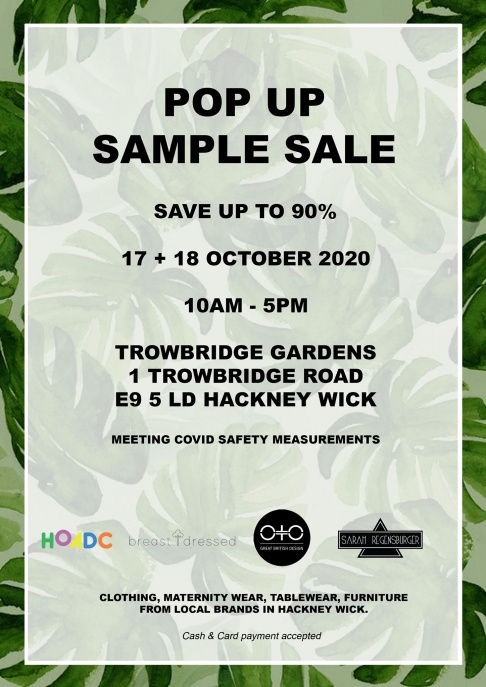 Trowbridge Gardens Sample Sale