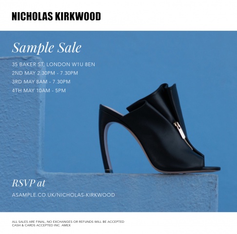 Nicholas Kirkwood Sample Sale 