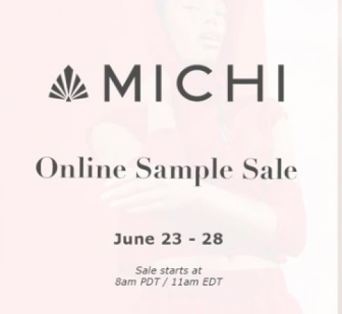Michi Sample Sale