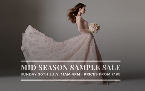 Mid Season Sample Sale London Bride Couture