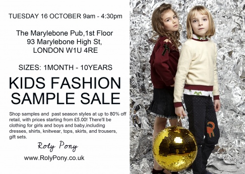 KIDS DESIGNER SAMPLE SALE