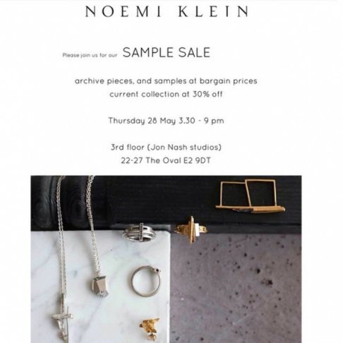 NOEMI KLEIN sample sale