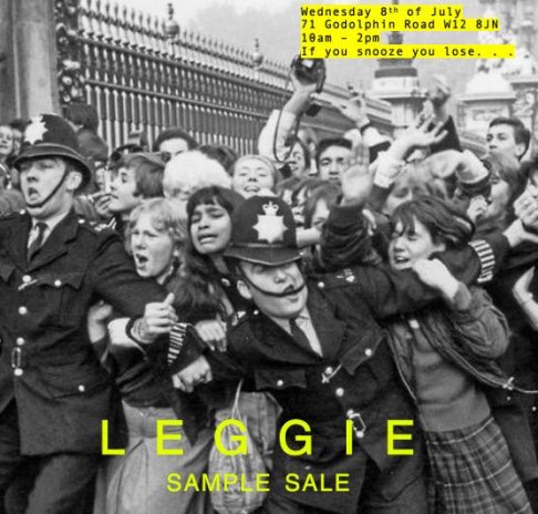 Leggie sample sale