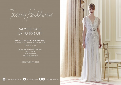 Jenny Packham Bridal Sample Sale