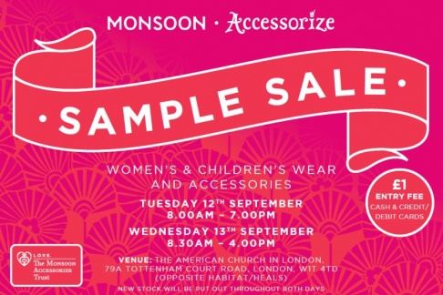 Monsoon -  Accessorize Sample Sale