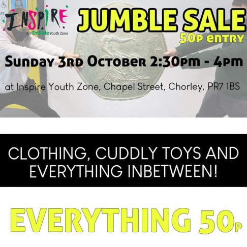 Inspire Youth Zone Jumble Sale