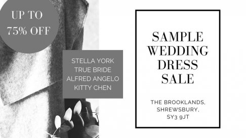 The Brooklands Sample Wedding Dress Sale