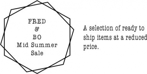 Fred and Bo Online Mid Summer Sale