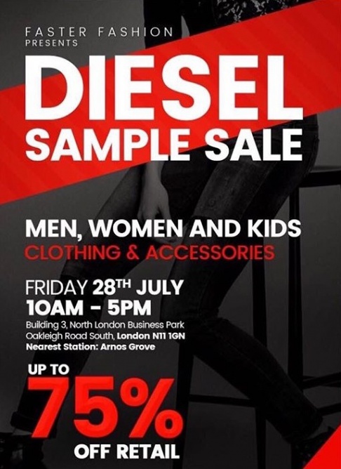 Diesel Sample sale 