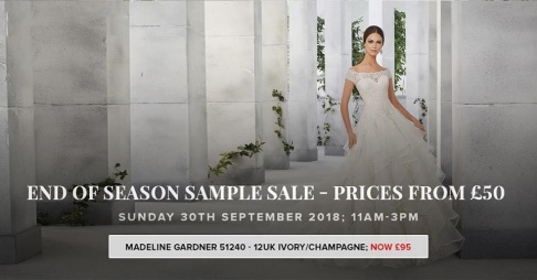 London Bride Sample Sale