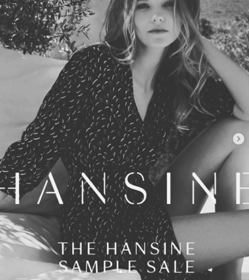 Hansine Sample Sale