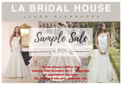 L.A. Bridal House Sample Sale 