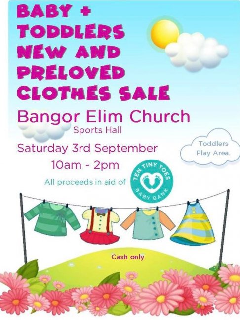 Baby & Toddlers Clothes Sale  - Bangor Elim Church 
