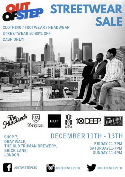 Out of Step Streetwear Sale