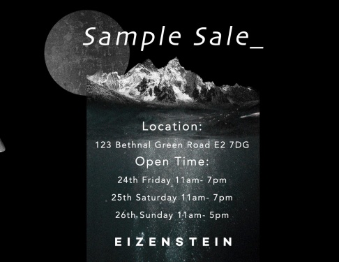 Eizenstein Sample Sale