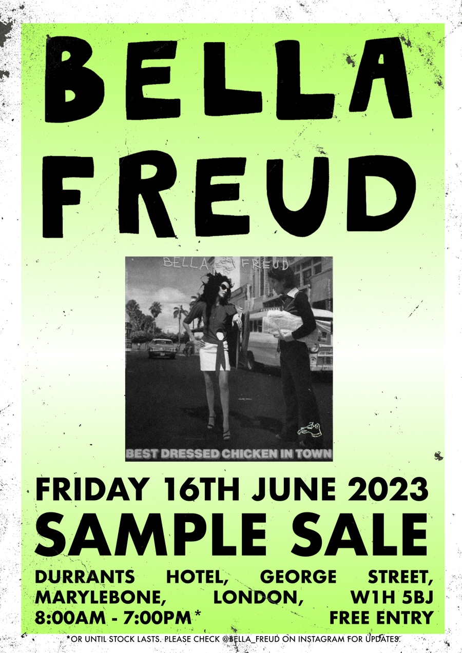 Bella Freud Sample Sale